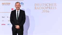 NDR Intendant Lutz Mamor beim Radiopreis. Foto: Benjamin Hüllenkremer