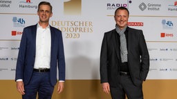 Philipp Kurz und Matthias Engel © Deutscher Radiopreis / Benjamin Hüllenkremer Foto: Benjamin Hüllenkremer