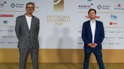 Andreas Neuhaus und Tobias Brodowy, nominiert für die Beste Comedy beim Deutschen Radiopreis 2020 © Deutscher Radiopreis / Benjamin Hüllenkremer Foto: Benjamin Hüllenkremer