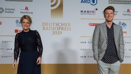 Ulrike Gattermann und Kai Witvrouwen, nominiert in der der Kategorie "Bester Podcast" 2020 © Deutscher Radiopreis / Benjamin Hüllenkremer Foto: Benjamin Hüllenkremer