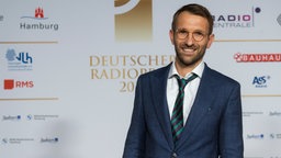Philipp May, nominiert in der Kategorie "Bestes Interview" © Deutscher Radiopreis / Benjamin Hüllenkremer Foto: Benjamin Hüllenkremer