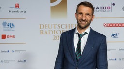 Philipp May, nominiert in der Kategorie "Bestes Interview"  © Deutscher Radiopreis / Benjamin Hüllenkremer Foto: Benjamin Hüllenkremer