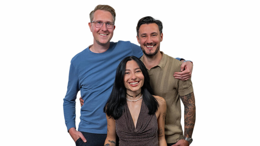 Beste Morgensendung: ENERGY am Morgen, Jakob Kaufmann, Anna Gutenmorgen und Benjamin Koß